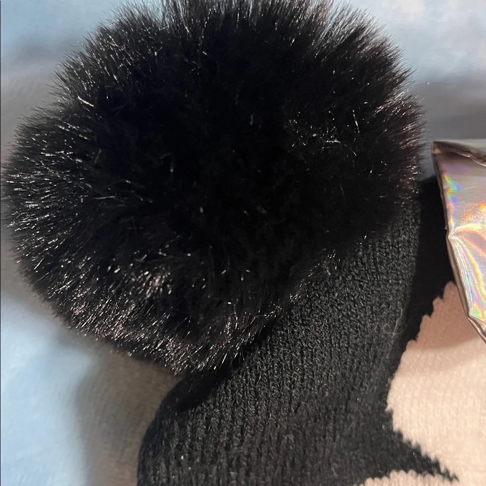 Disney's 100th Anniversary Minnie Toddler Pom Poms and Bow Hat and Glove Set